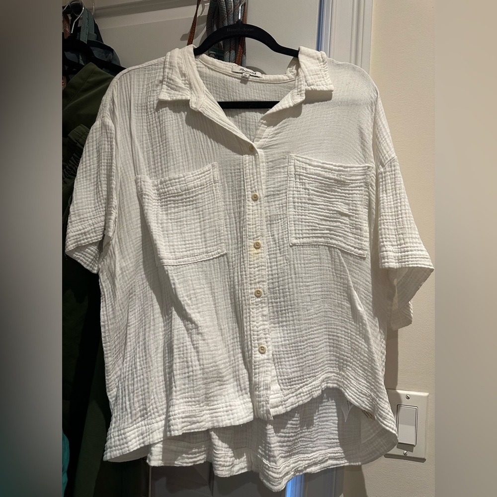 Madewell Linen top